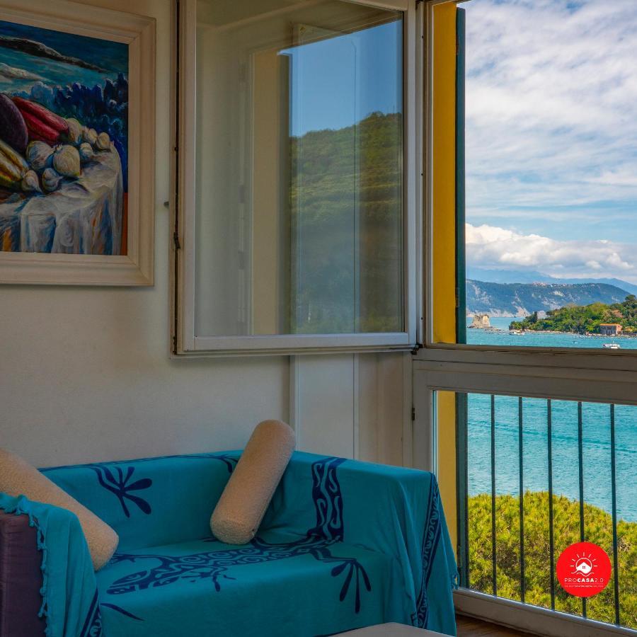 Апартаменты La Casa Dagli Occhi Blu Портовенере Экстерьер фото