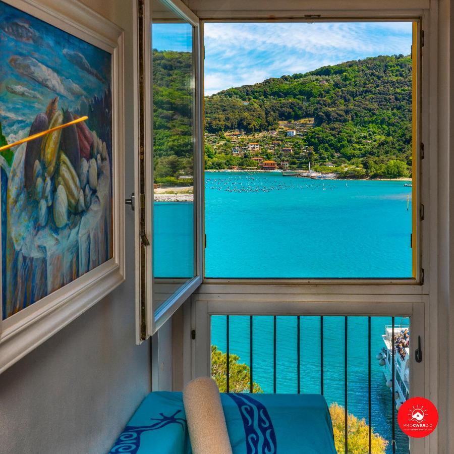 Апартаменты La Casa Dagli Occhi Blu Портовенере Экстерьер фото